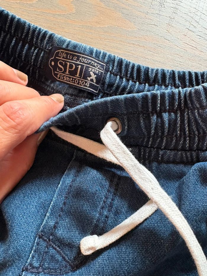 Jeans bleu marine comme neuf SP1 4 ans - photo numéro 3