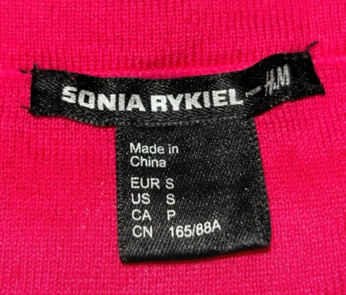 Sonia Rykiel pull fuchsia avec strass taille S - photo numéro 3