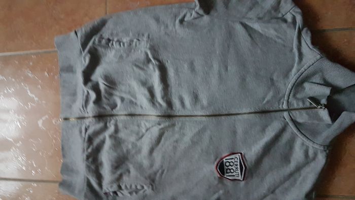 Gilet zippé homme 40 gris Cerruti - photo numéro 2
