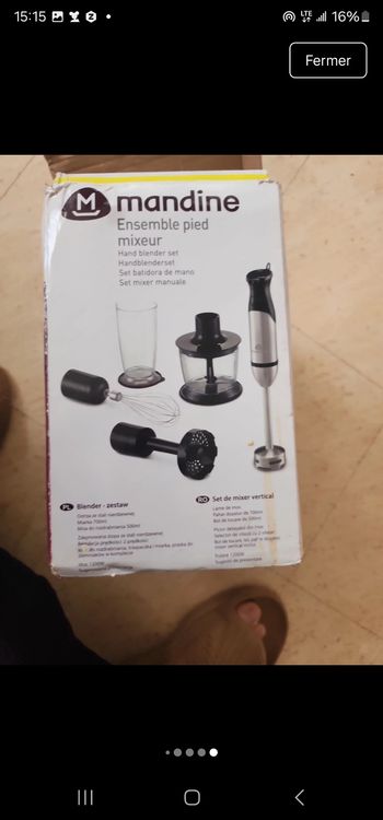 Mixeur multifonction 