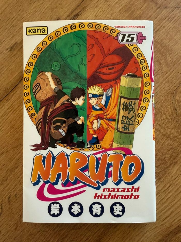 Manga naruto tome 15