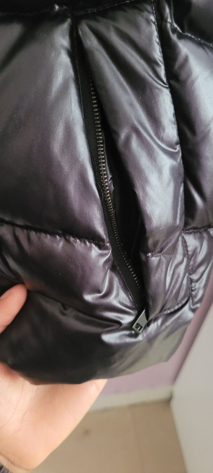 Doudoune sans manches avec capuche détachable - photo numéro 2