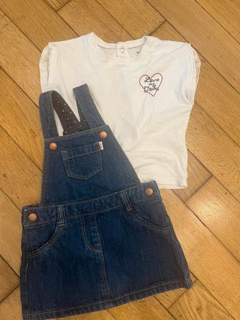 Ensemble robe t-shirt