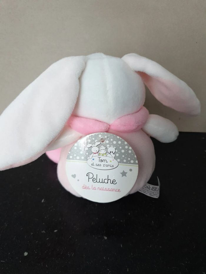 Petite Peluche lapin boule - photo numéro 2