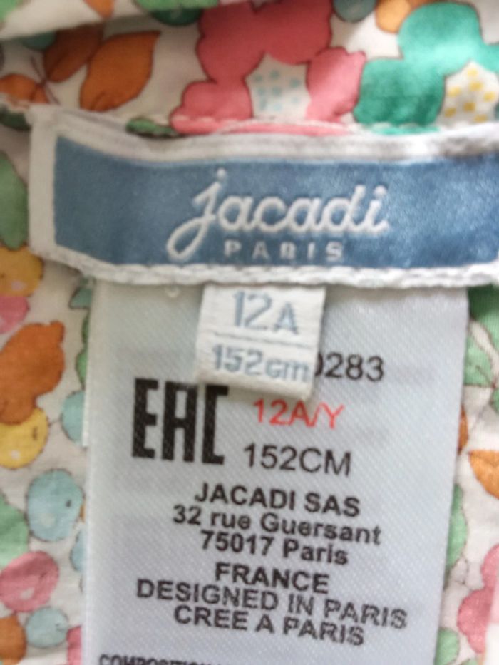 Blouse Jacadi en 12 ans. - photo numéro 3