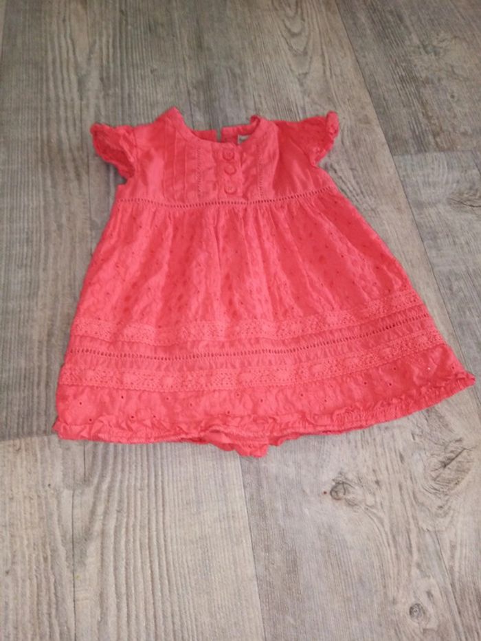 Ensemble haut et culotte 6mois fille - photo numéro 2
