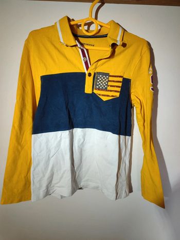 Polo manches longues 8 ans