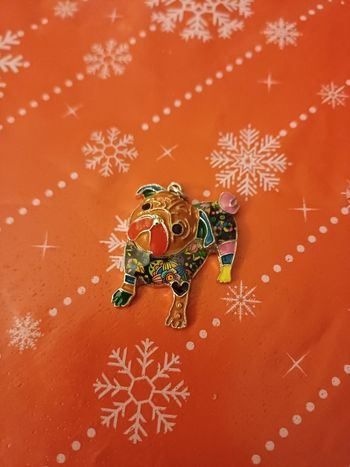 Pendentif bouledogue 3,5 cm