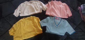 Pull vintage manches courtes à l unité possible