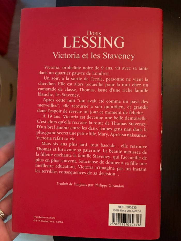 Victoria et les staveney - doris lessing - photo numéro 2