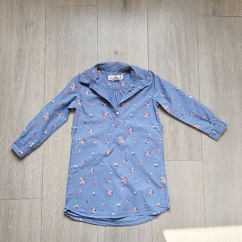 Très belle robe bleu. Fille 4 ans. Marque H&M