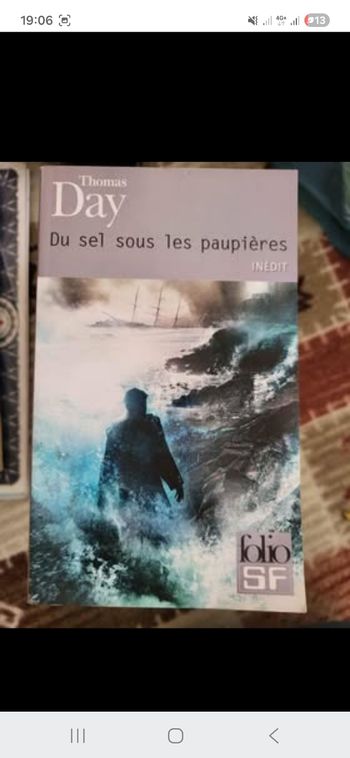 Livre Du sel sous les paupières Thomas Day