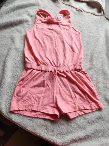 Combishort taille 5/6 ans rose Tex