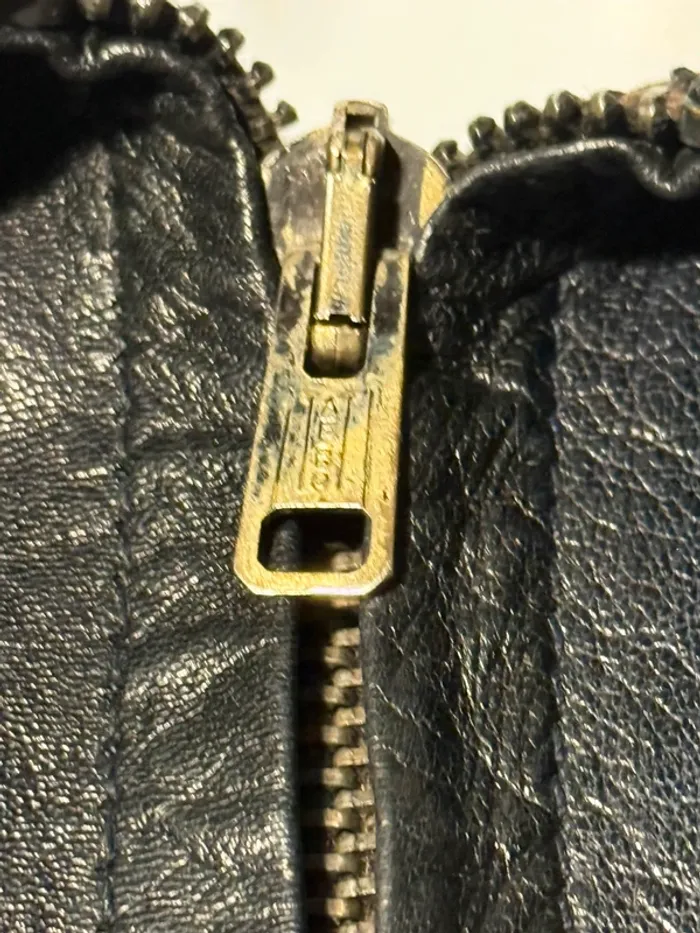 Veste en cuir vintage peter Robinson - photo numéro 6