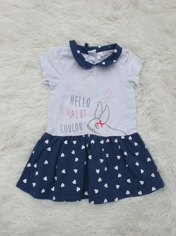 Robe à manches courtes Taille 18mois