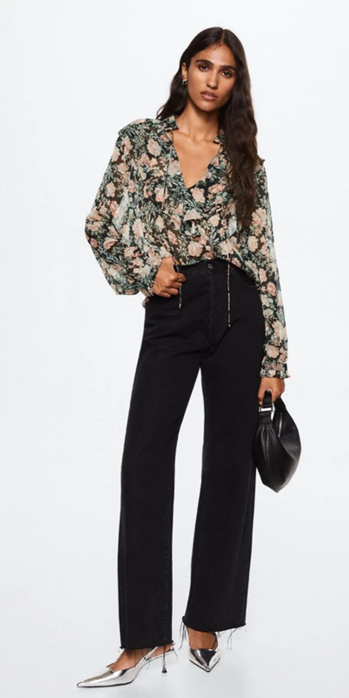 blouse à fleurs légère - photo numéro 3