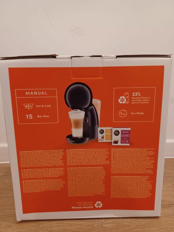Cafetière neuve Dolce Gusto PICCOLO XS Rouge - photo numéro 4
