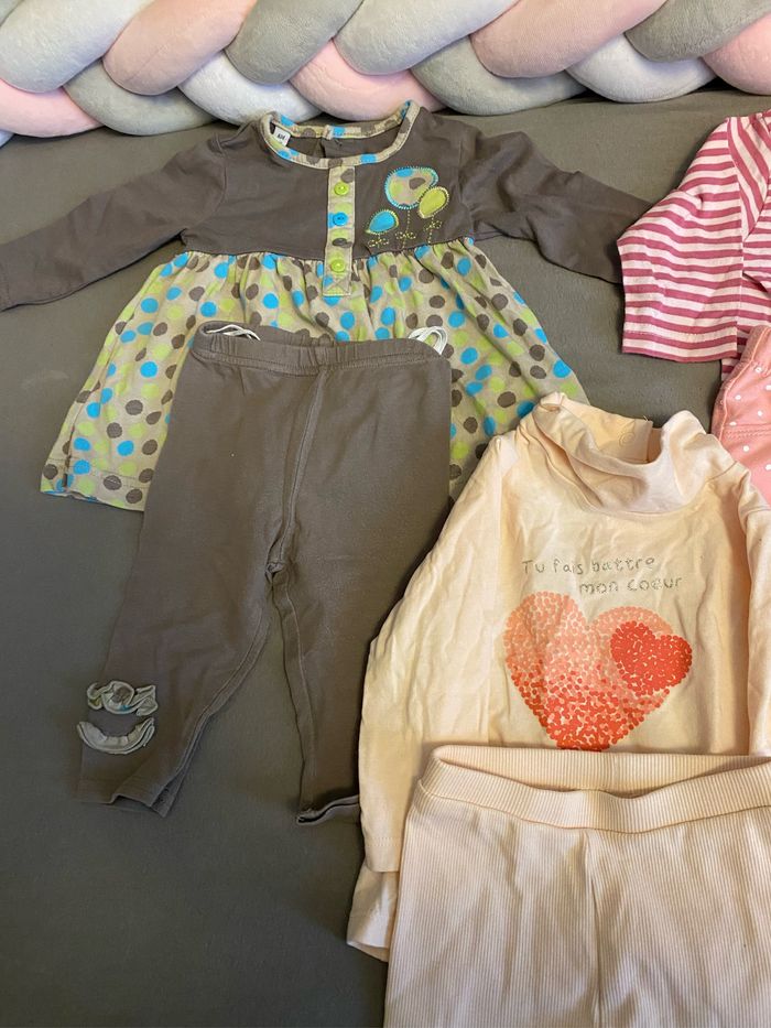 Lot vêtements hiver bébé fille / lot vêtements fille - photo numéro 6