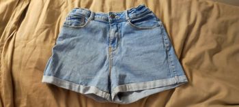 Short en Jean-Kiabi bleu