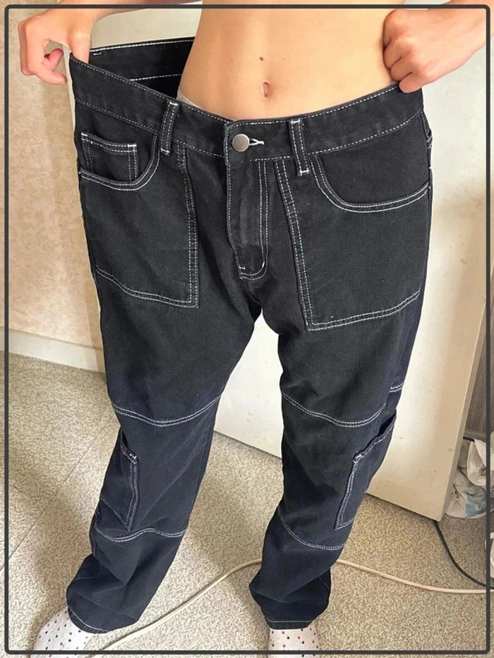 Jeans large taille 38 marque shein * - photo numéro 4