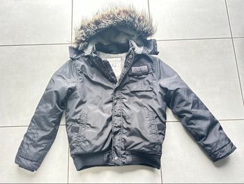 Manteau Garcia noir 12 ans