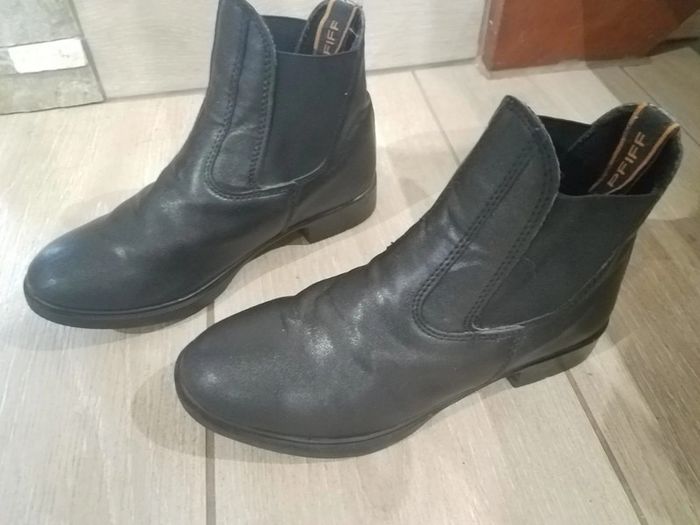 Bottines équitation simili cuir - photo numéro 4