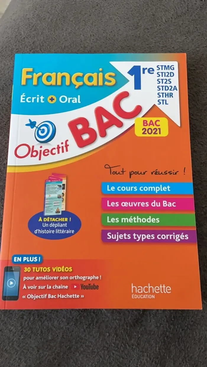Lot Annales bac de français - photo numéro 4