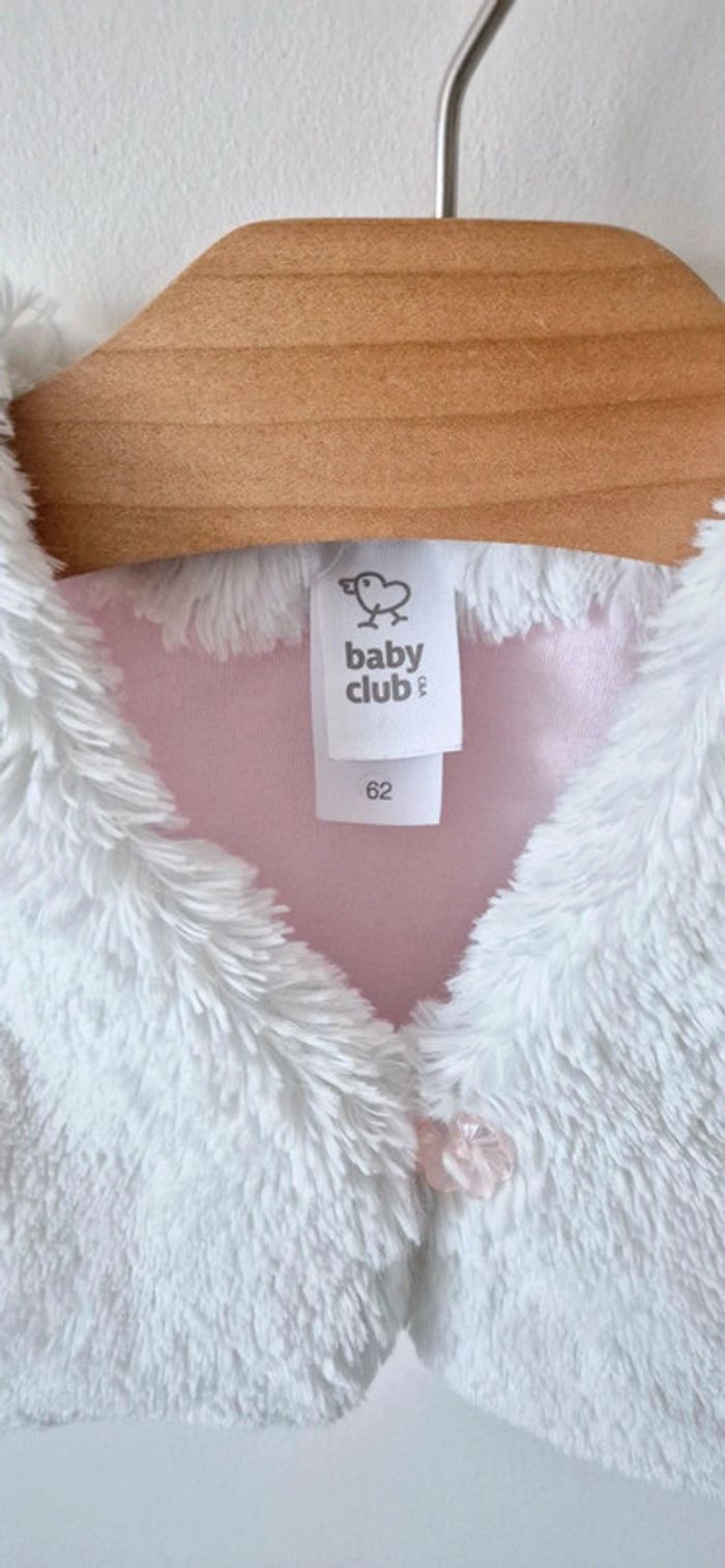 Gilet Baby Club 3 mois Fille - photo numéro 3