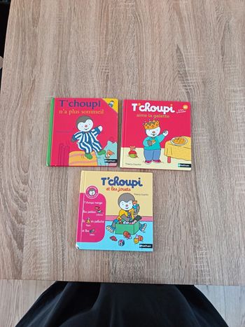T'choupi - lot de 3 livres