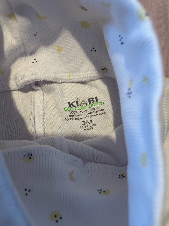 2 bas de pyjamas fin mixte 3 mois - photo numéro 2