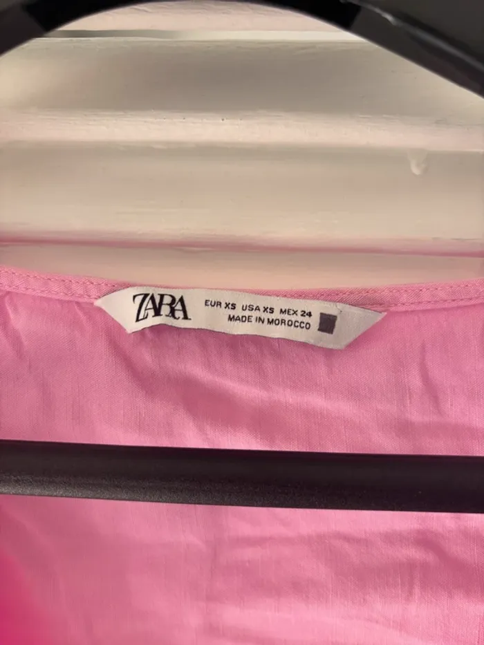 T shirt rose à nouer - photo numéro 3