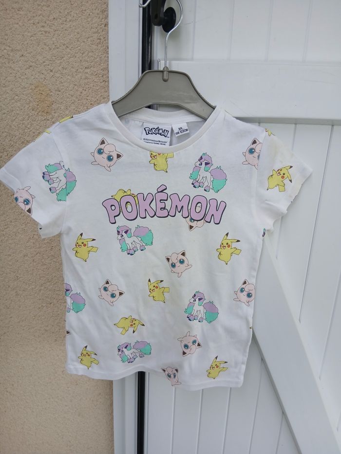 Tee-shirt filles pokemon taille 6 ans