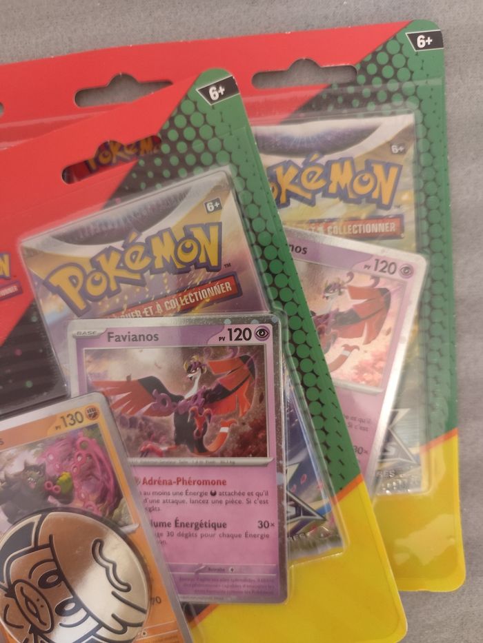 Lot deux Duopack Stars Etincelantes EB09 EV01 boosters cartes Pokémon Holo Dracaufeu Arceus - photo numéro 4