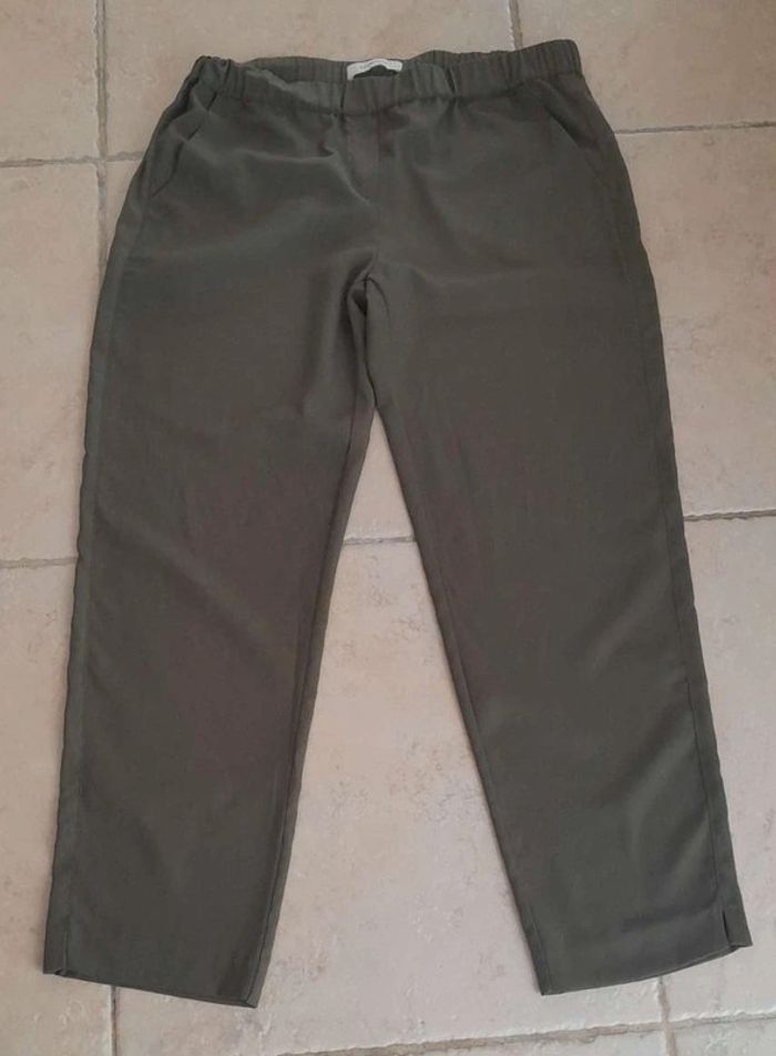 Pantalon fluide kaki - photo numéro 2