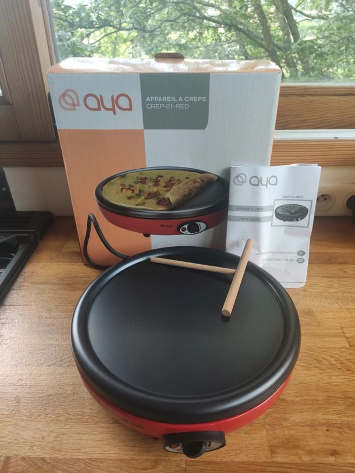 Crêpière électrique, appareil à crêpes