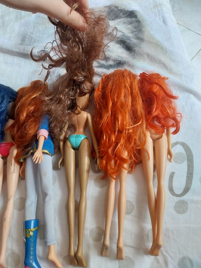 Lot de 7 poupées Winx Club Bloom Stella Musa Layla/Aisha saison 4 - photo numéro 9