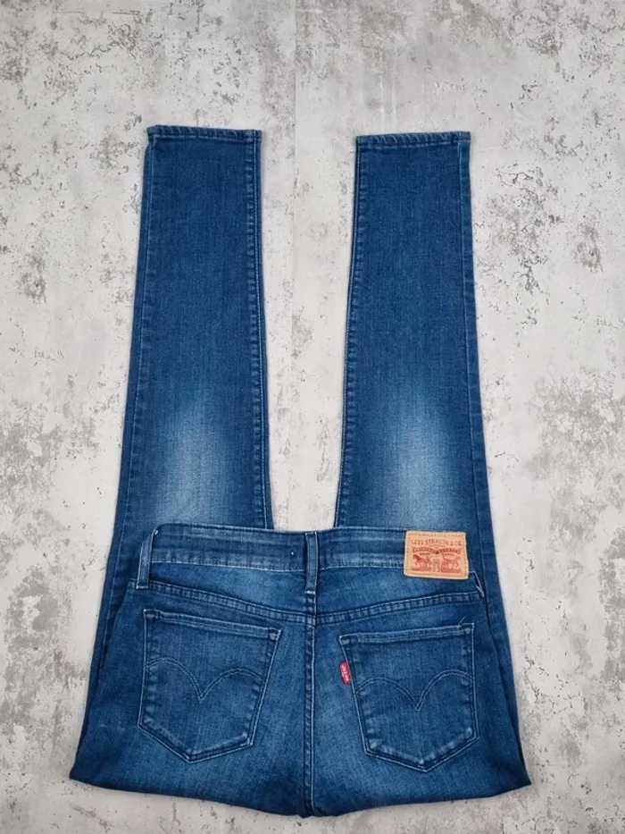 Jean Levi’s 711 Skinny bleu – Taille 34 Femme - photo numéro 3