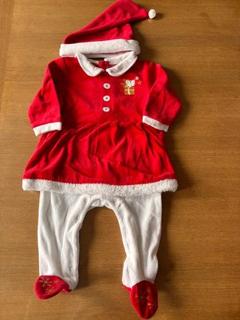 Pyjama de Noël et son bonnet