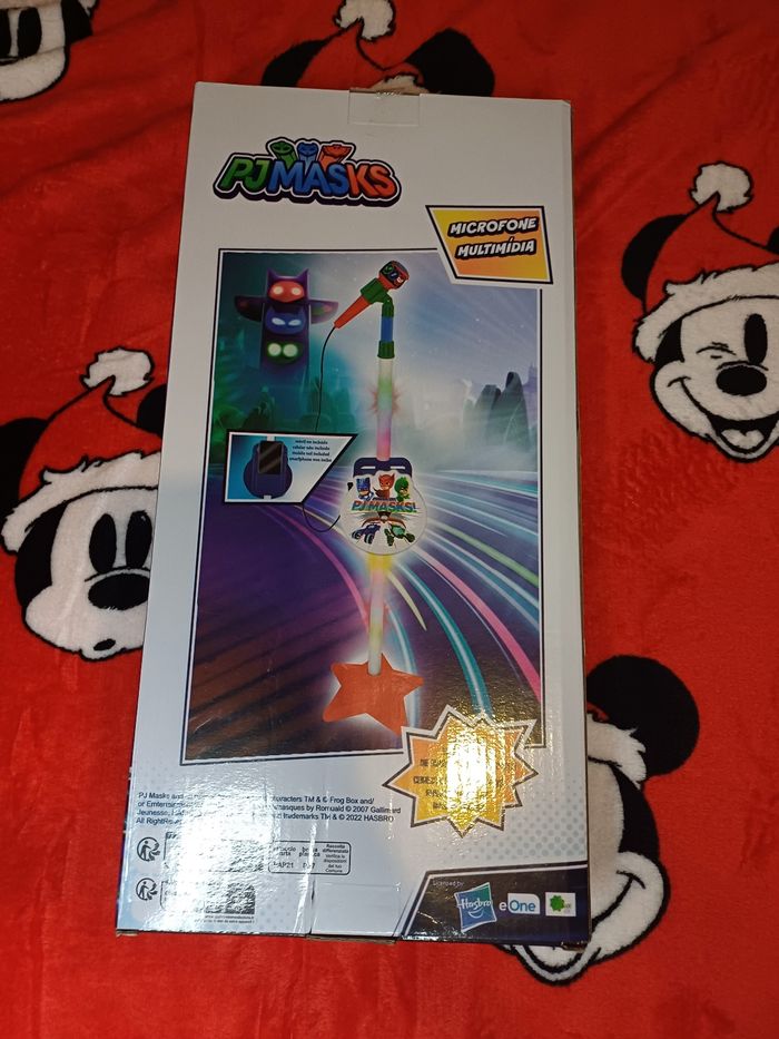 🧸Micro 🎤 pour enfants pjmasks avec possibilité de connecter le téléphone dessus Neuf - photo numéro 5