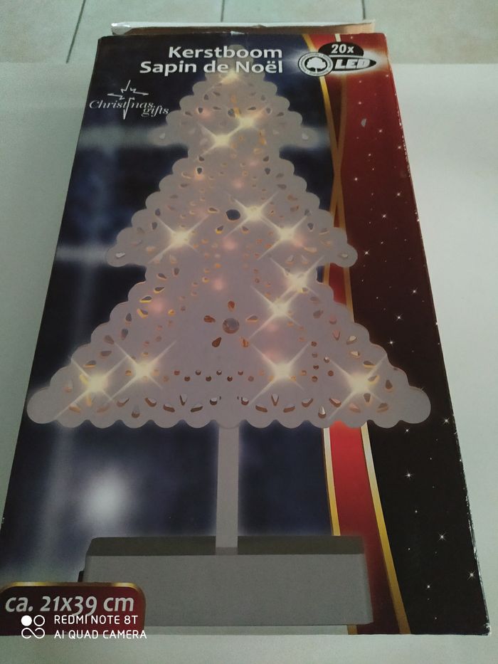 Sapin lumineux a led a poser oneuf - photo numéro 2