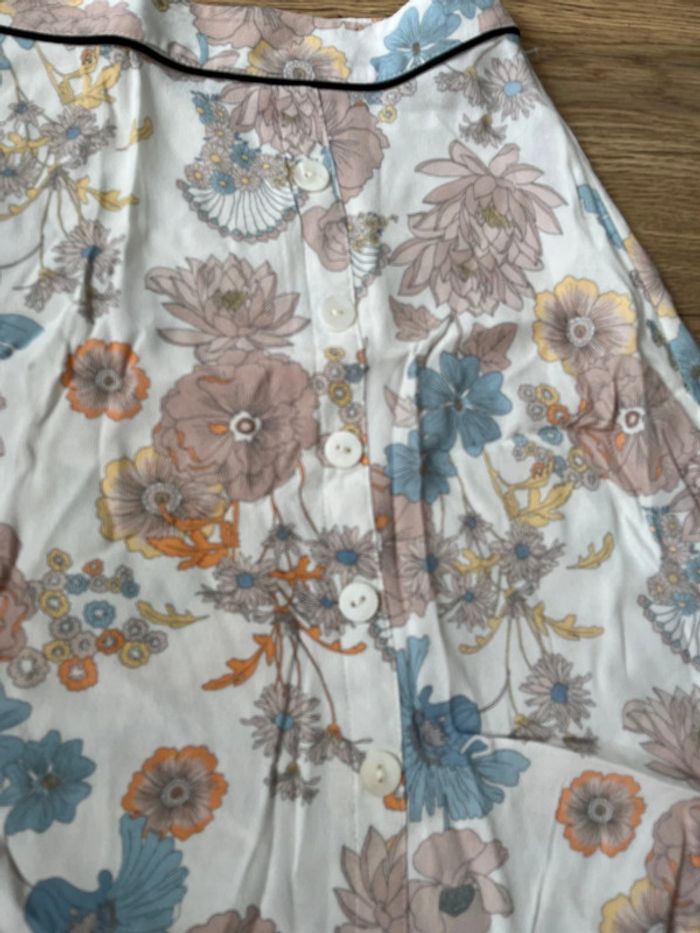 Jolie jupe patineuse fleurie - photo numéro 2