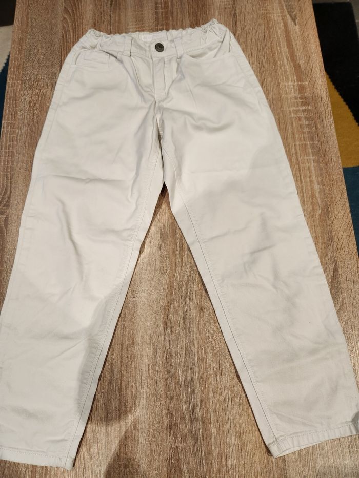 Jean blanc skinny