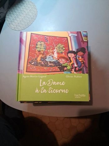 Livre la dame à la licorne