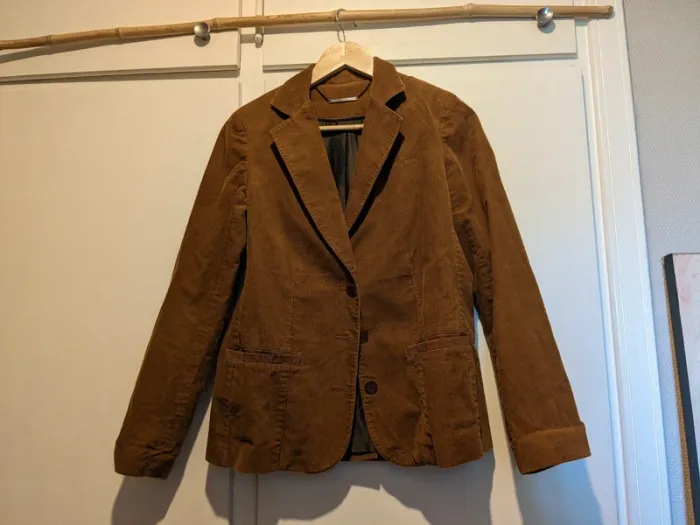 Blazer Sessun - marron cognac - photo numéro 2