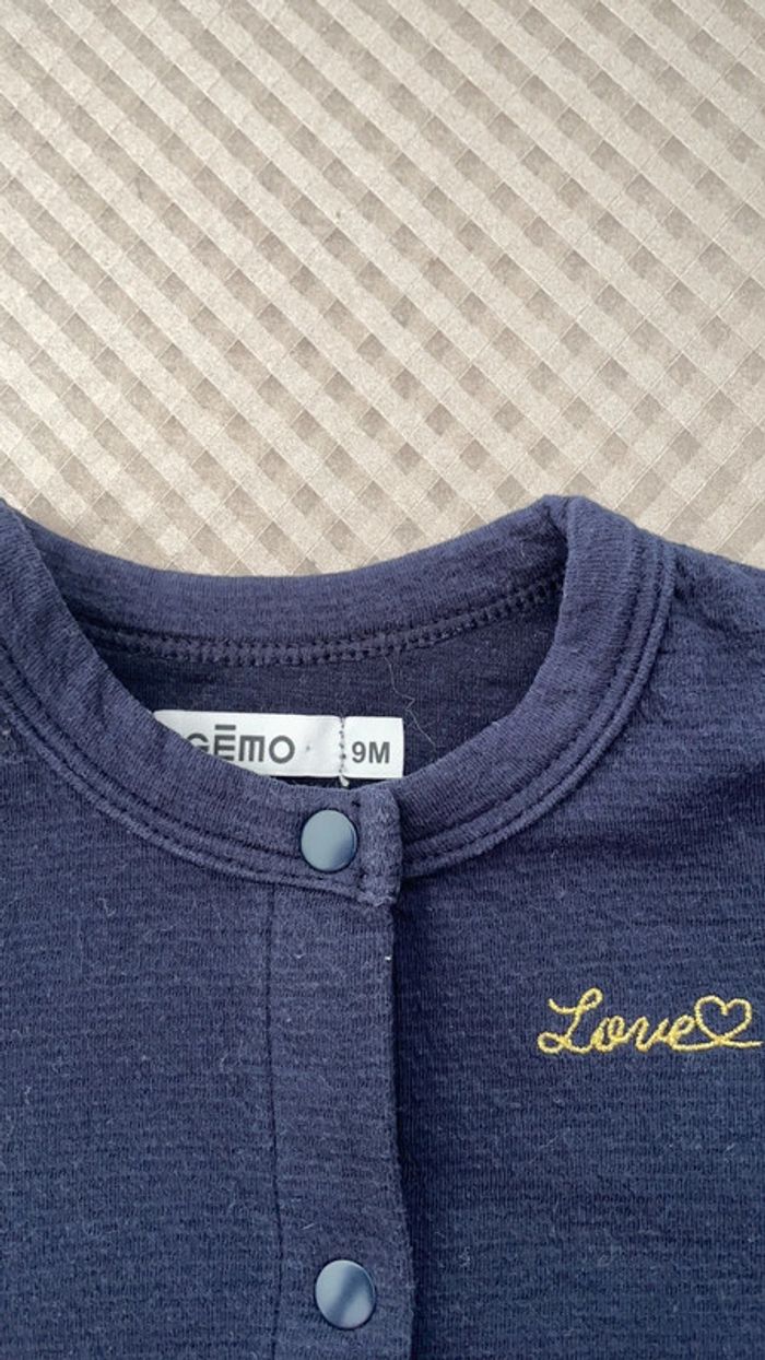 Veste habillée mention Love 9 mois - photo numéro 3