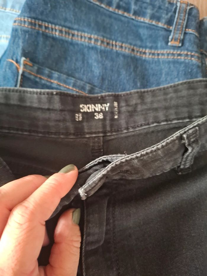Lot de jeans skinny femme 38 - photo numéro 3