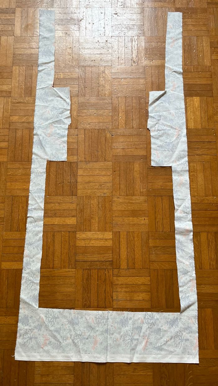 Chute de tissu imprimé de Noël - photo numéro 3