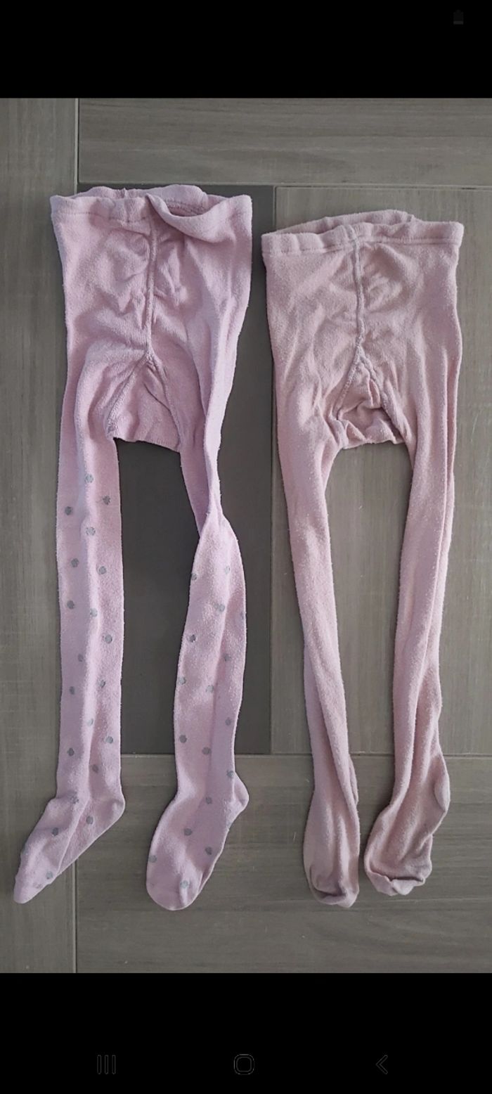 Lot de 2 collants en 24/ 36 mois