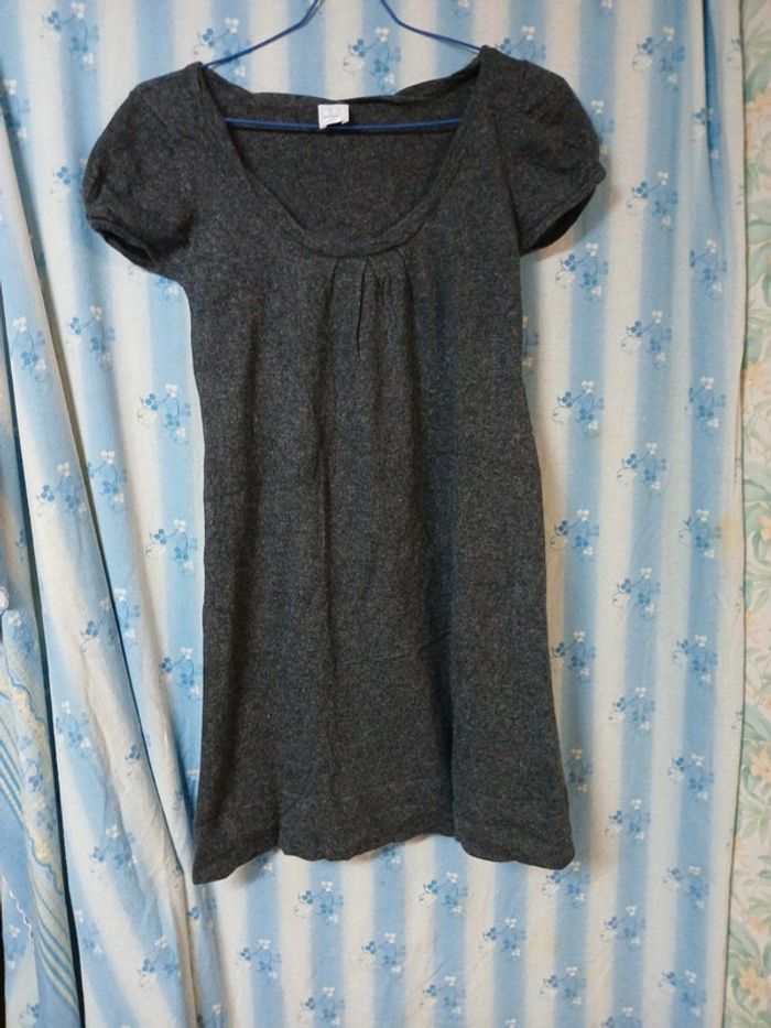 Robe en laine courte