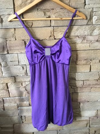 *Haut soirée VIOLET neuf